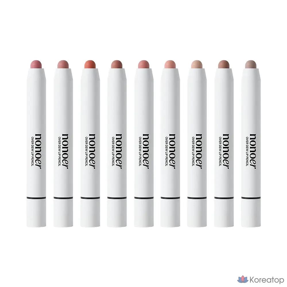 Карандаш для губ No Noor Overdew, оттенок 101 Coat Astouch, 1 шт.