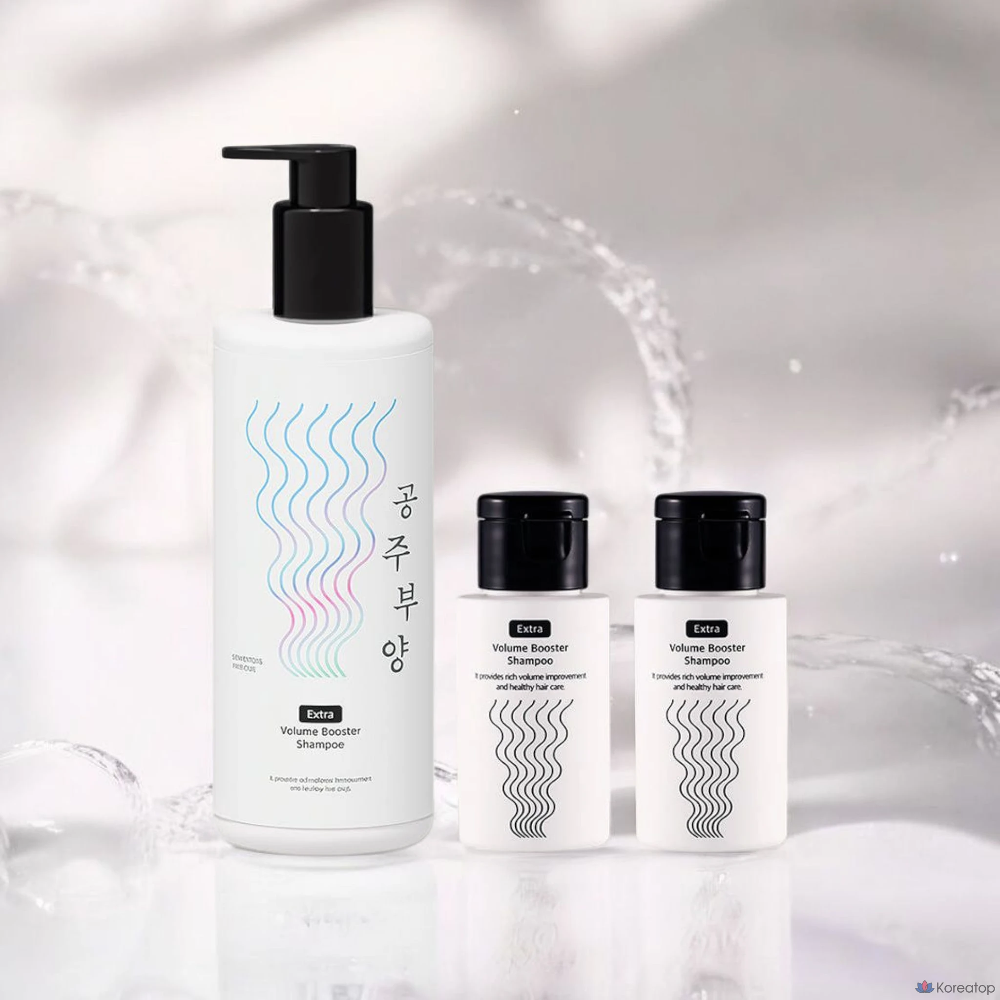 Шампунь Princess Buyang Extra Volume Booster 500 мл + 100 мл, Шампунь для придания объема, 1 флакон, 600 мл