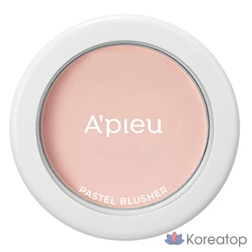 Пастельные румяна A'Pieu, BE01 телесно-персиковый оттенок, 1 шт.