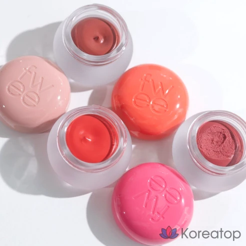 fwee pu lip and cheek blurry pudding pot ++ balam boodle fluffy blurring blurring mix blurring powder ++, 1 шт., PK02 SKIRT