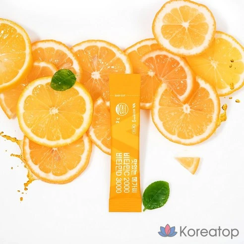 Витамин C и D Vitamin Village Delicious Mega C, 180 г