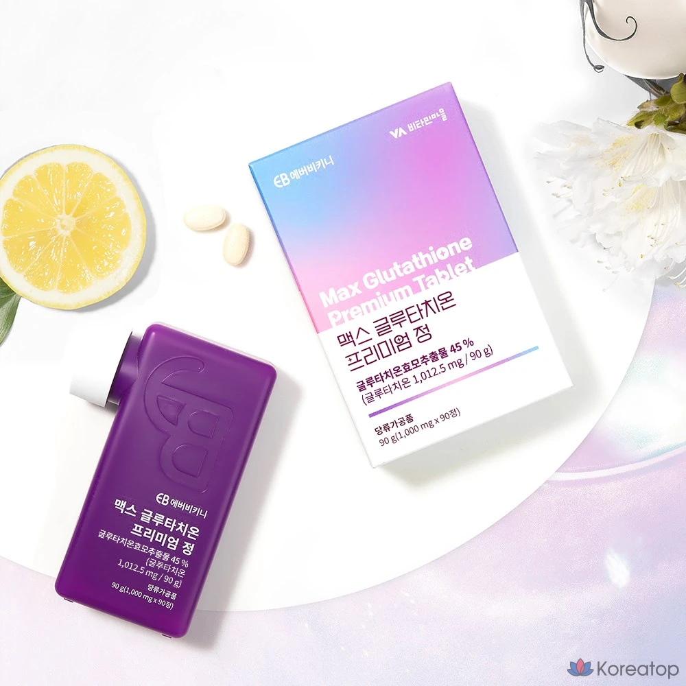 Витамины EverBikini Max Glutathione Premium, 90 шт.