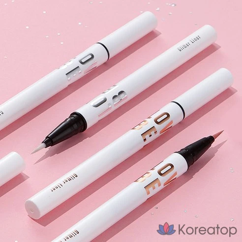 Блестящая подводка для глаз Tony Moly Aegyo Beam Glitter Liner оттенок 02 Rose Gold