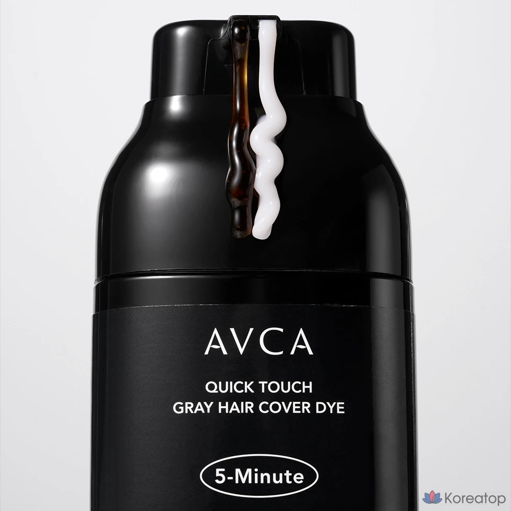 Краска для волос AVCA Quick Touch 5-Minute Gray Cover, 240 мл, черная, 1 шт.