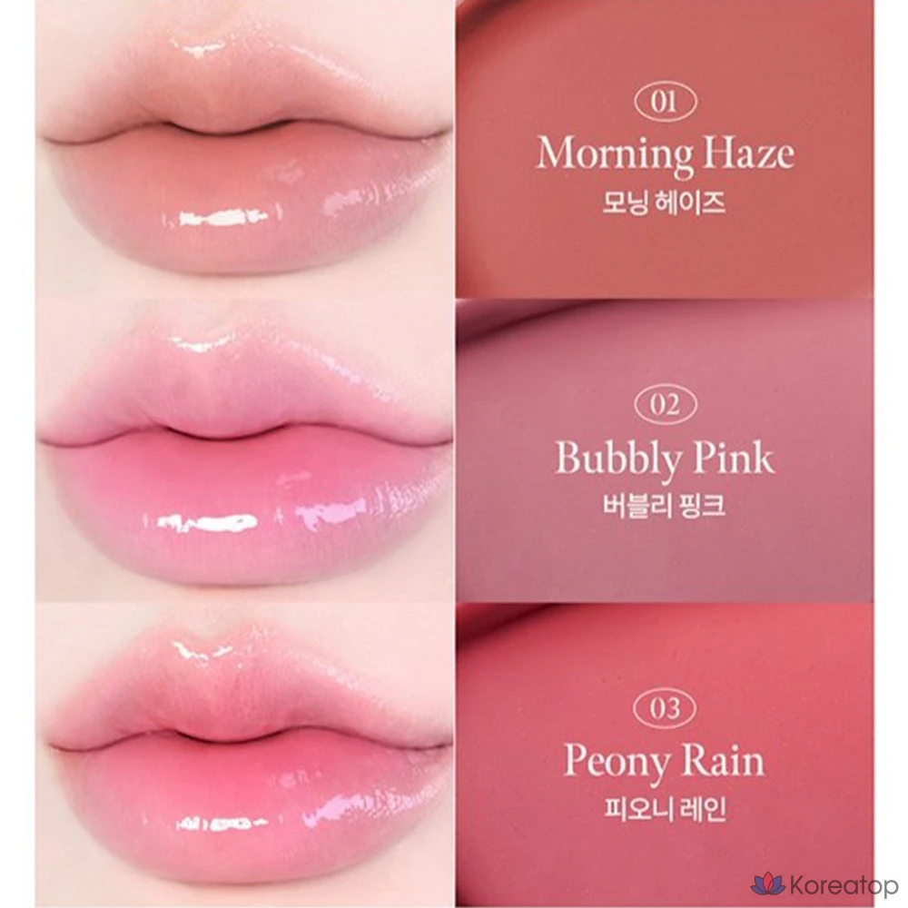 Глосс для губ Milk Touch Dew Stain Sheer Lip Gloss, оттенок 06 Rose Demure, 1 шт., фото 4