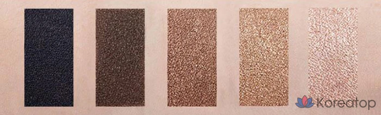 Водостойкий гелевый карандаш для глаз McQueen New York, 1,7 г, № 1, цвет «Дымчатый жареный латте», 1 шт., фото 4