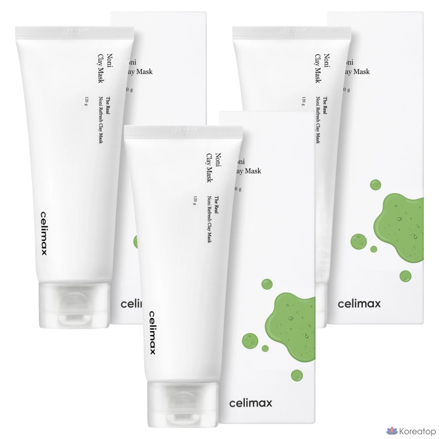 Глиняная маска Cellimax The Real Noni Refresh, 1 упаковка, 3 упаковки