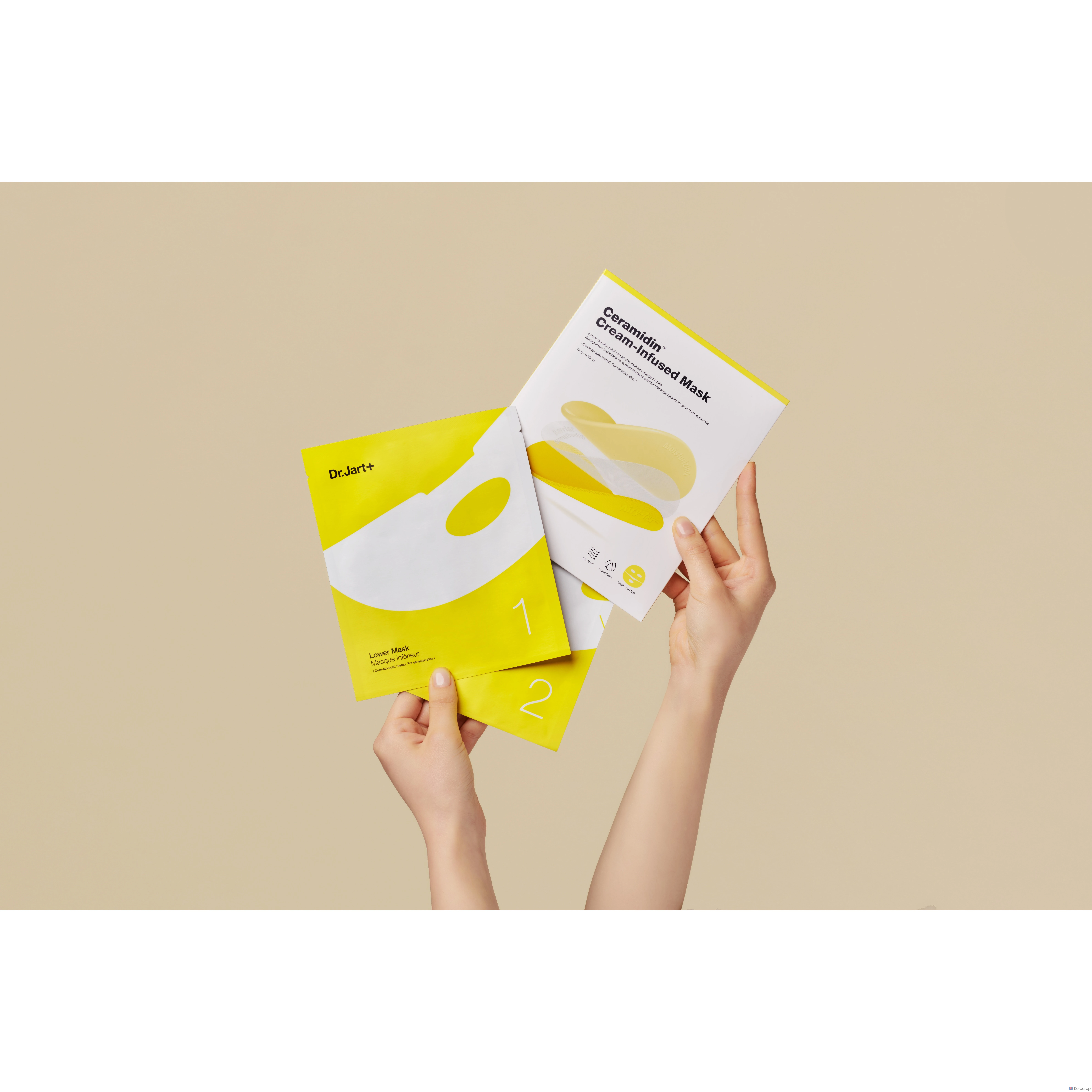 Крем-маска Dr. Jart Ceramidin, 90 г, упаковка из 5 штук., фото 4