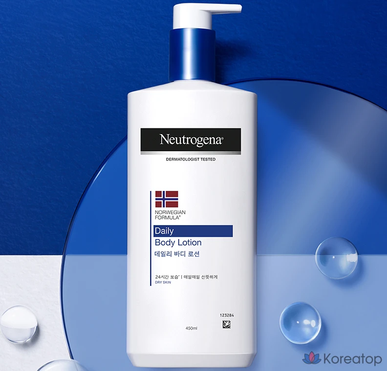 Ежедневный лосьон для тела Neutrogena, 450 мл, 1 шт., фото 3