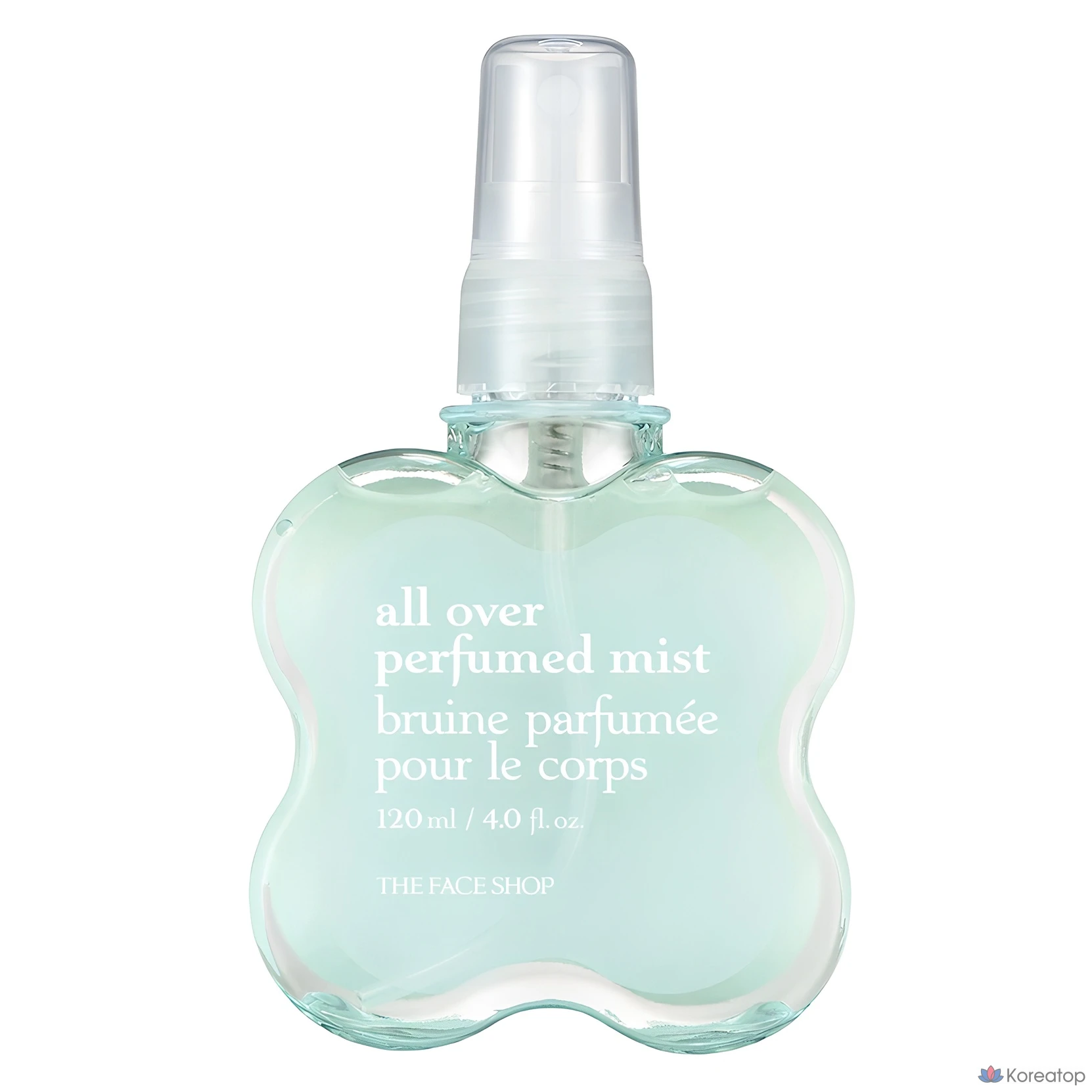 Парфюмерный спрей для лица The Face Shop All Over Perfume Mist 02 Baby Musk, 120 мл, 1 шт.