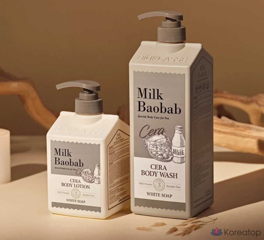 Лосьон для тела Milk Baobab Cera White Soap, 600 мл, 1 шт., фото 4