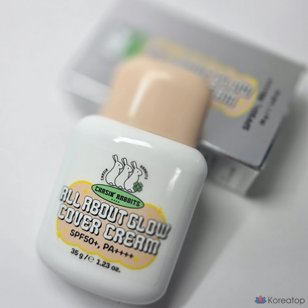 Крем-маска Chasin rabbits All About Glow Cover Cream SPF50+ PA++++, 1 шт., 35 г