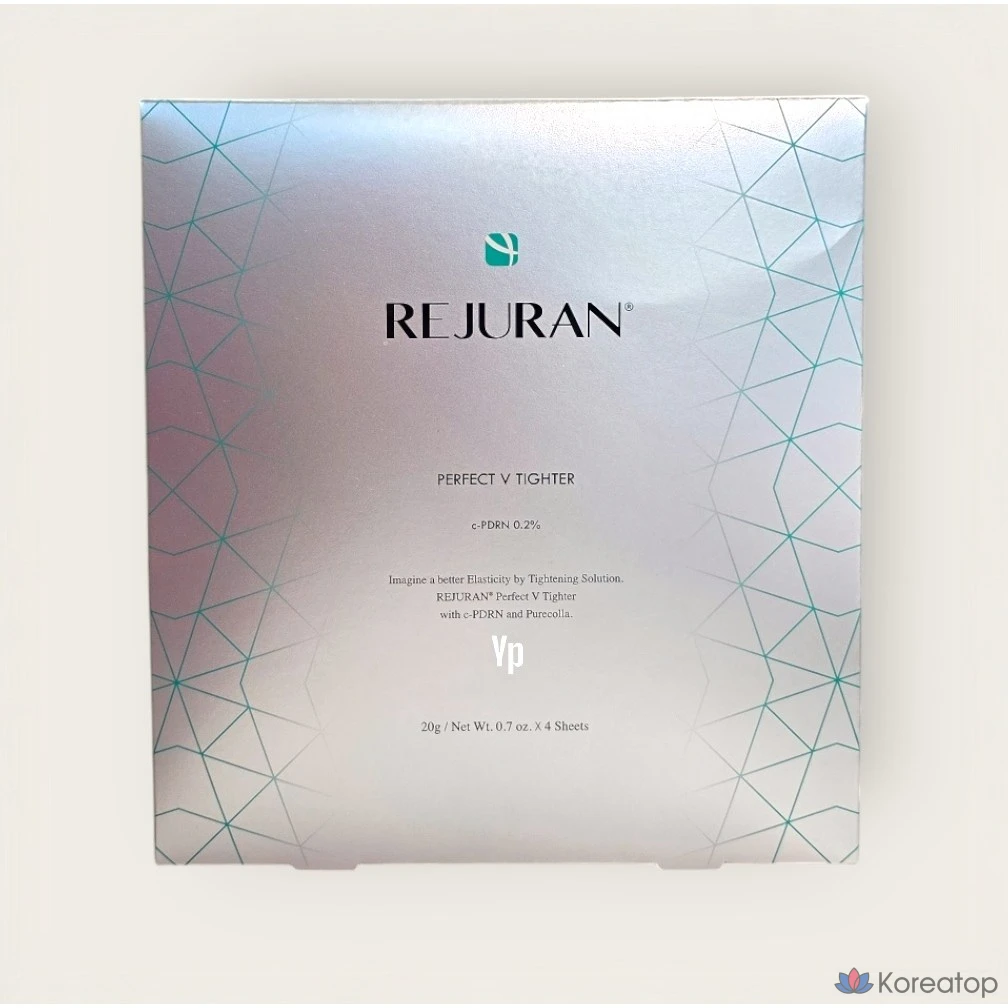 Маска REJURAN Healer Perfect Healing V-Titer, набор из 4 штук, V-Line, 1 упаковка, 4 упаковки