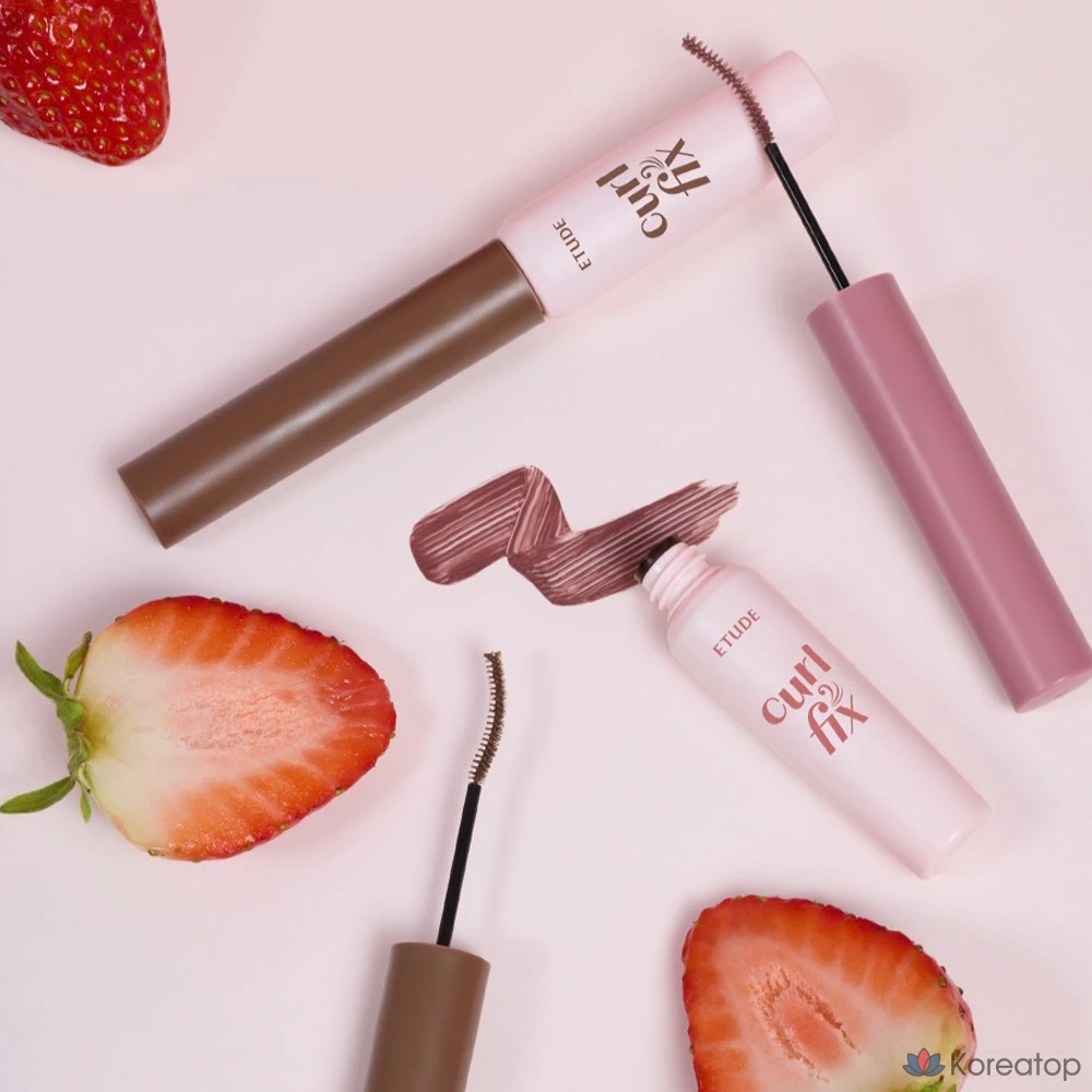 Тушь для ресниц Etude House Curl Fix Skinny Mascara, оттенок 04 Berry Brown, 3 г, 1 шт., фото 3