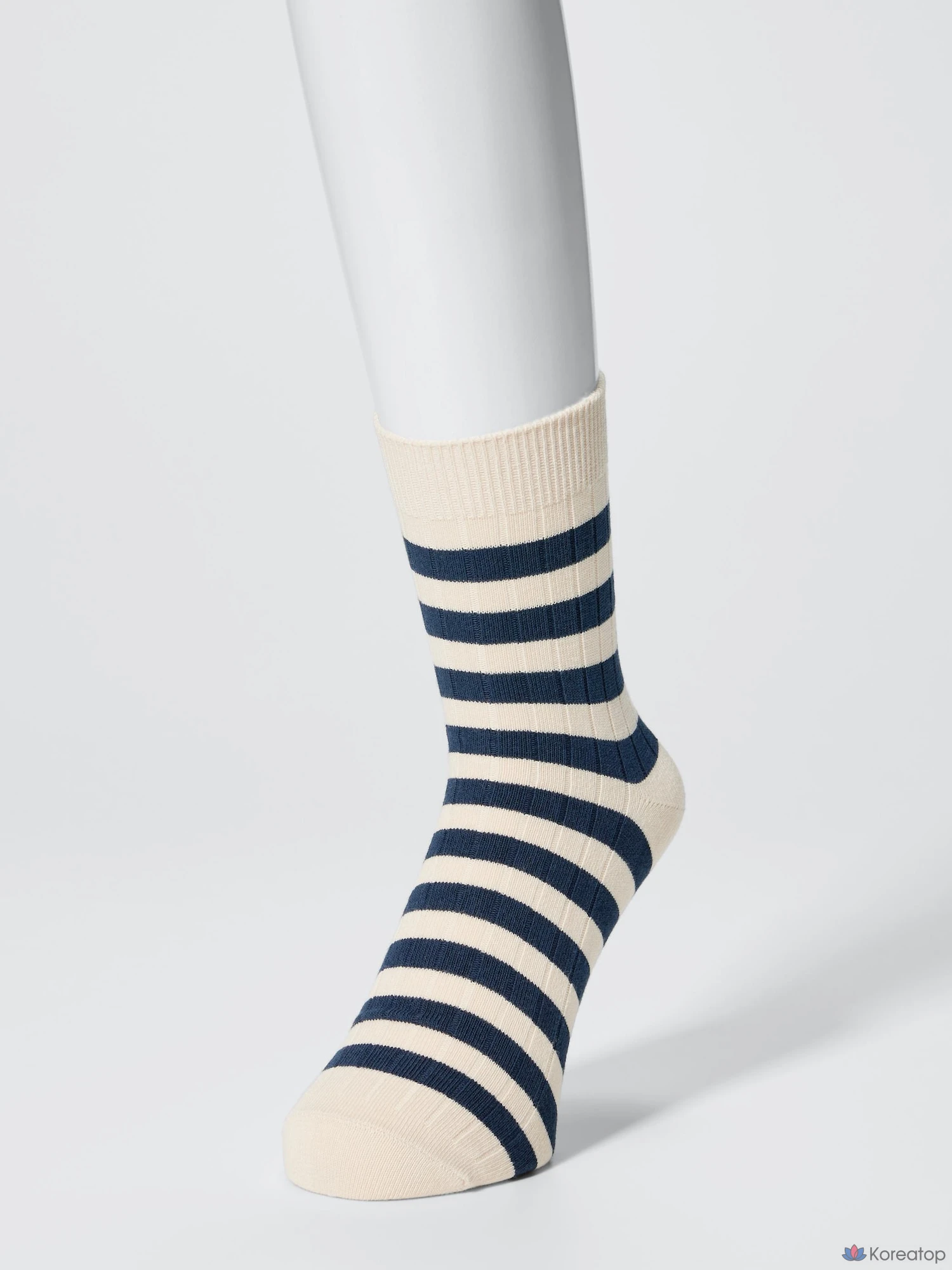 Носки Uniqlo Half Socks, в полоску