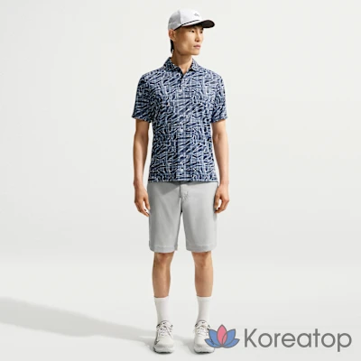 Поло мужское Nike Dri-FIT Tartan Camo Print Golf Polo