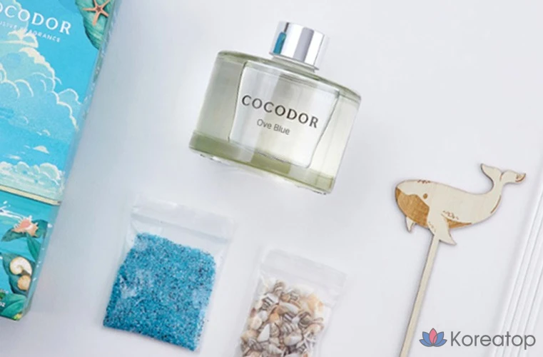 Диффузор для дома Cocodor Four Seasons Diffuser Set, Yangjae Flower Market, Oasis, Fig, Black Cherry, 1 шт.