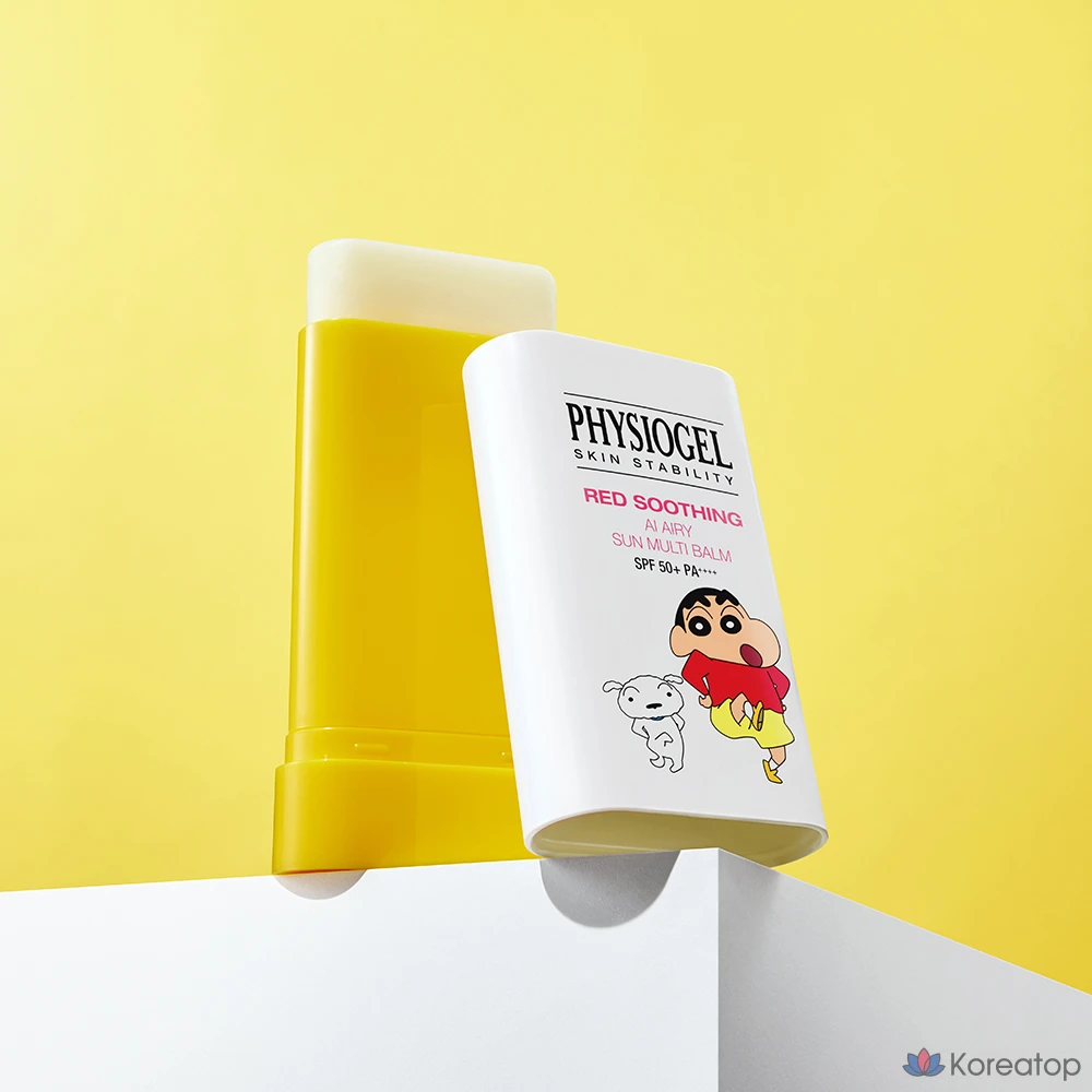 Physiogel Jjanggu Red Soothing AI Airy Sun Multi Balm SPF50+ PA++++, 17 г, 1 шт.
