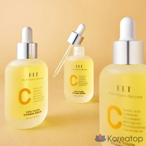 Pretty Skin Vitamin C Ampoule Brightening &amp; Moisturizing — Осветляющая сыворотка с витамином С, 50 мл