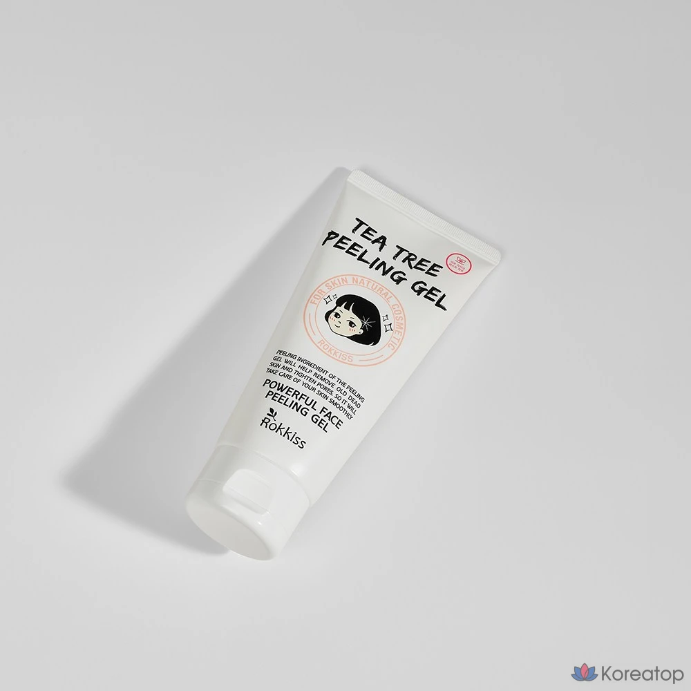 Отшелушивающий гель с маслом чайного дерева от Rocky's, 120 мл, 1 шт., фото 4