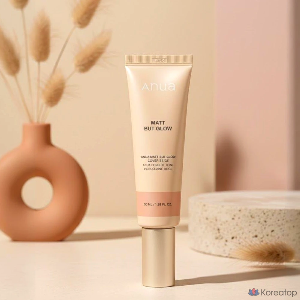 Кушон Anua Pade Free Matte But Glow, оттенок Cover Beige, 50 мл, 1 шт.