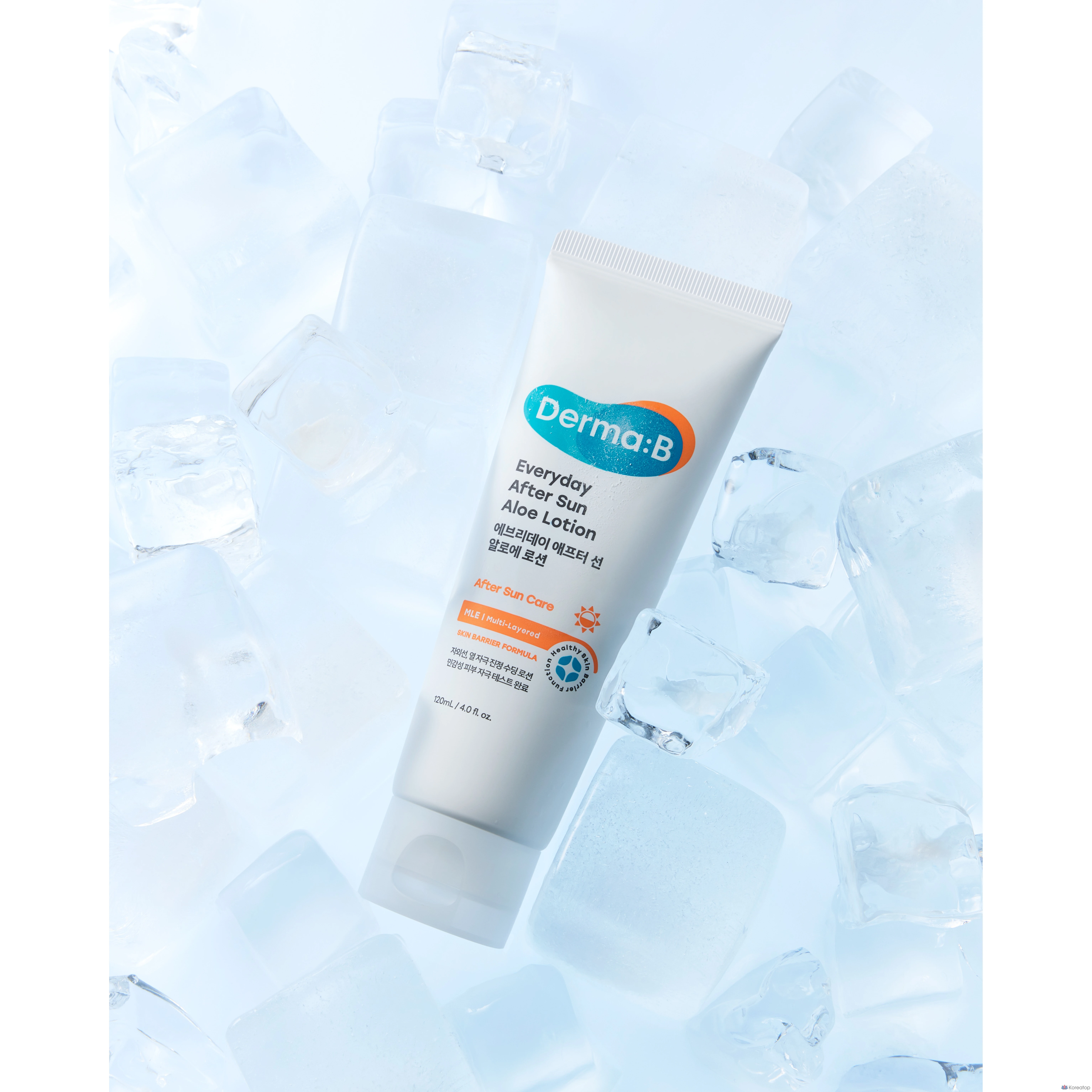 Увлажняющий лосьон после загара DERMA:B Everyday After Sun Aloe Lotion, 120 мл, 1 шт.