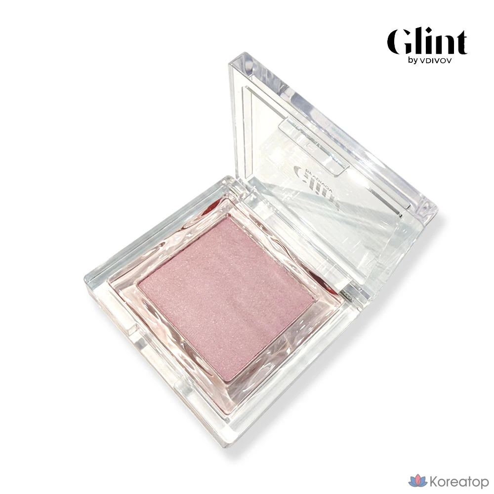 Запеченные румяна Glint 24 г, 07 Бледно-сиреневый, 1 шт., фото 2