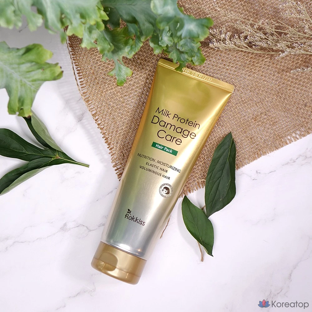 Маска для поврежденных волос Rokkiss Milk Protein Damage Care, 1 шт., 250 мл
