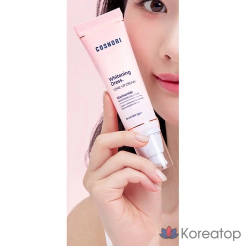 Cosnori Whitening dress Отбеливающий крем для лица и тела с ниацинамидом