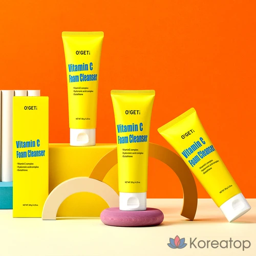 Пенка для умывания O!GETi с витамином С, 120 г, 1 шт.