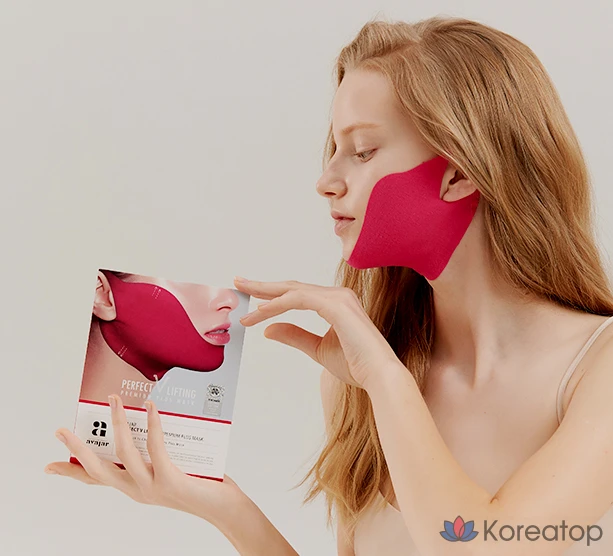 Тканевая маска для лица Aivazare Perfect V-Lifting Premium Plus Mask, 25 шт., фото 4