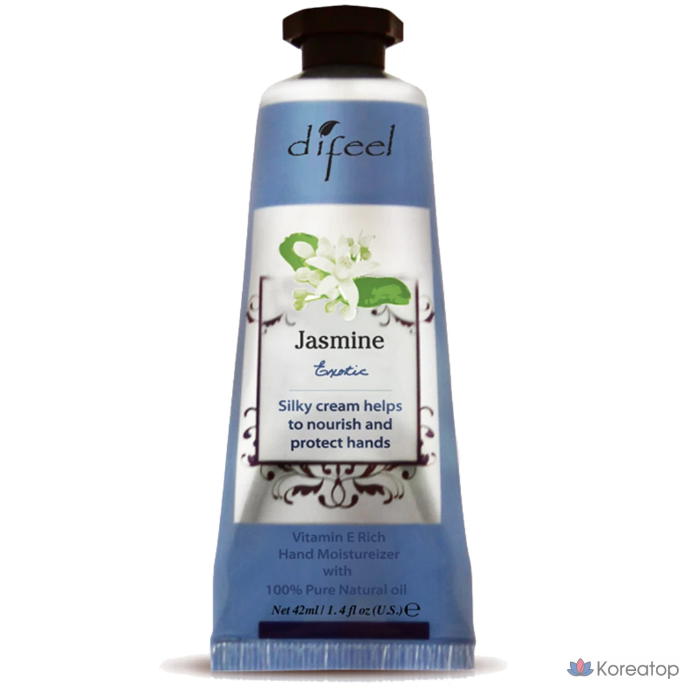 Difeel Nature Крем для рук Жасмин, 42 мл, 1 шт.