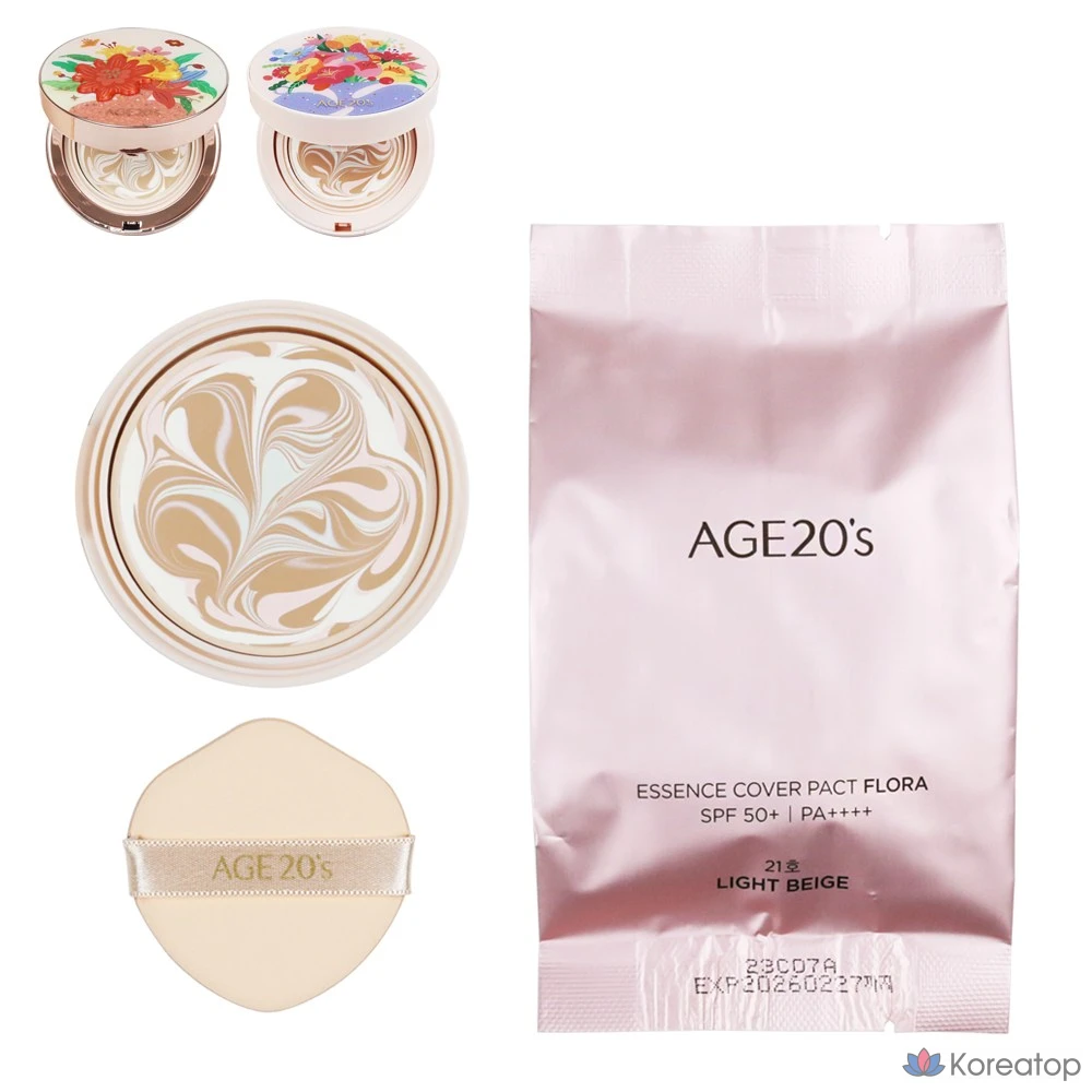 Сменный блок для косметики Essence Cover Pact Blooming Flora Edition, номер 21, фото 2