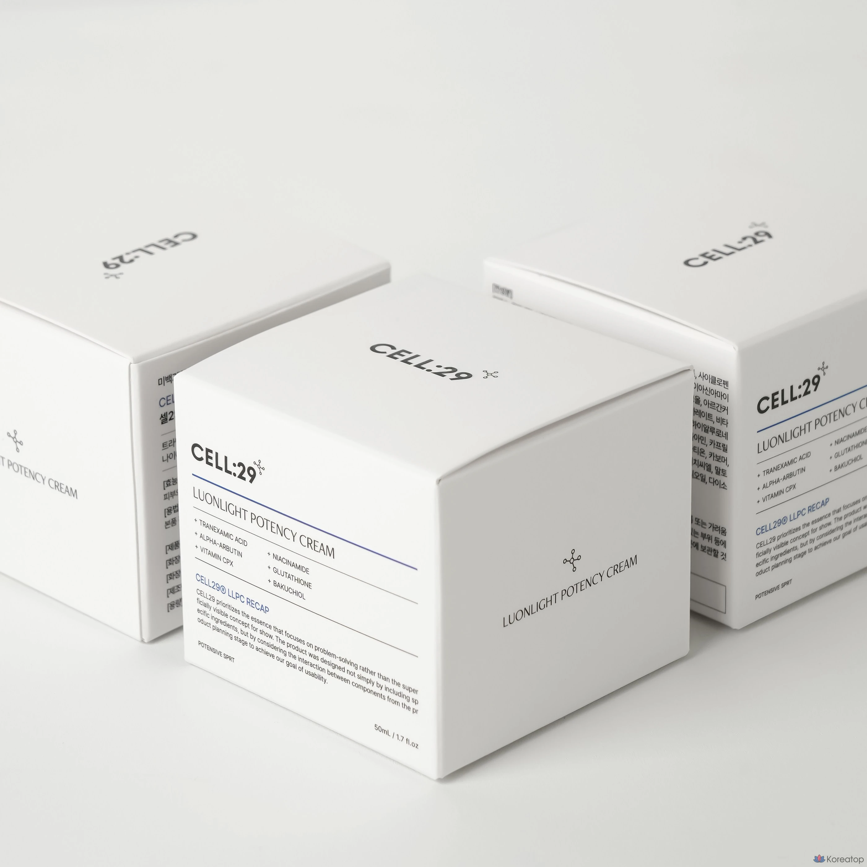 Отбеливающий крем Cell29 Luon Light Potency Tranexamic Acid, 50 мл, 1 шт.