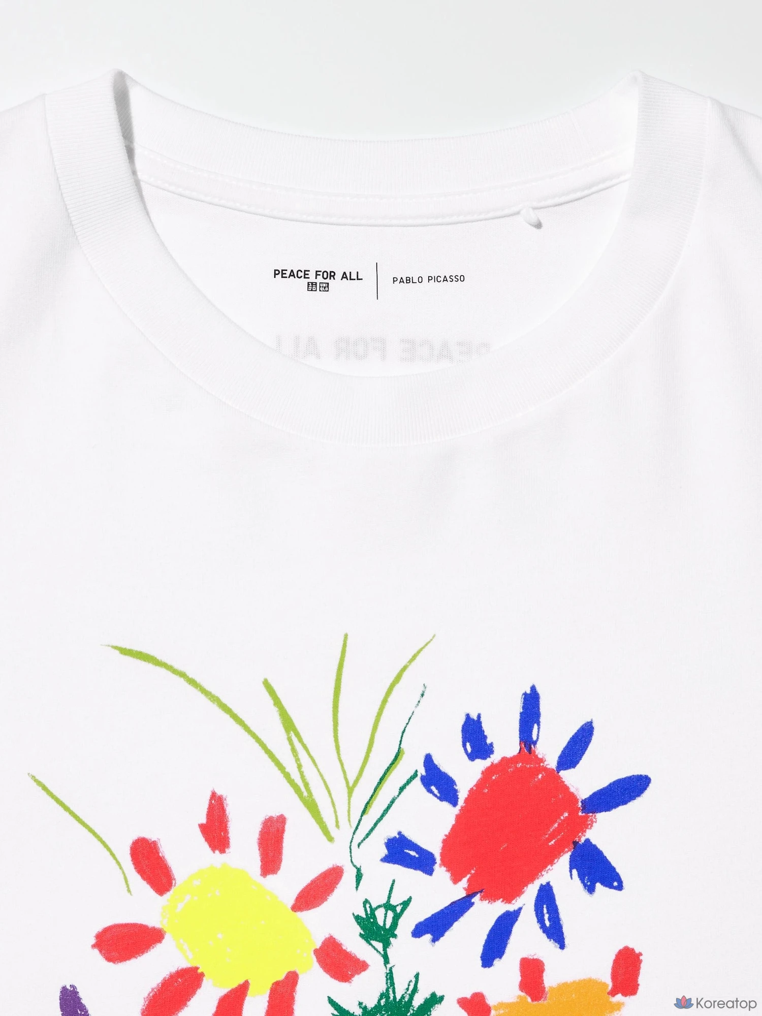 Футболка Uniqlo PEACE FOR ALL Graphic T Regular Fit Picasso