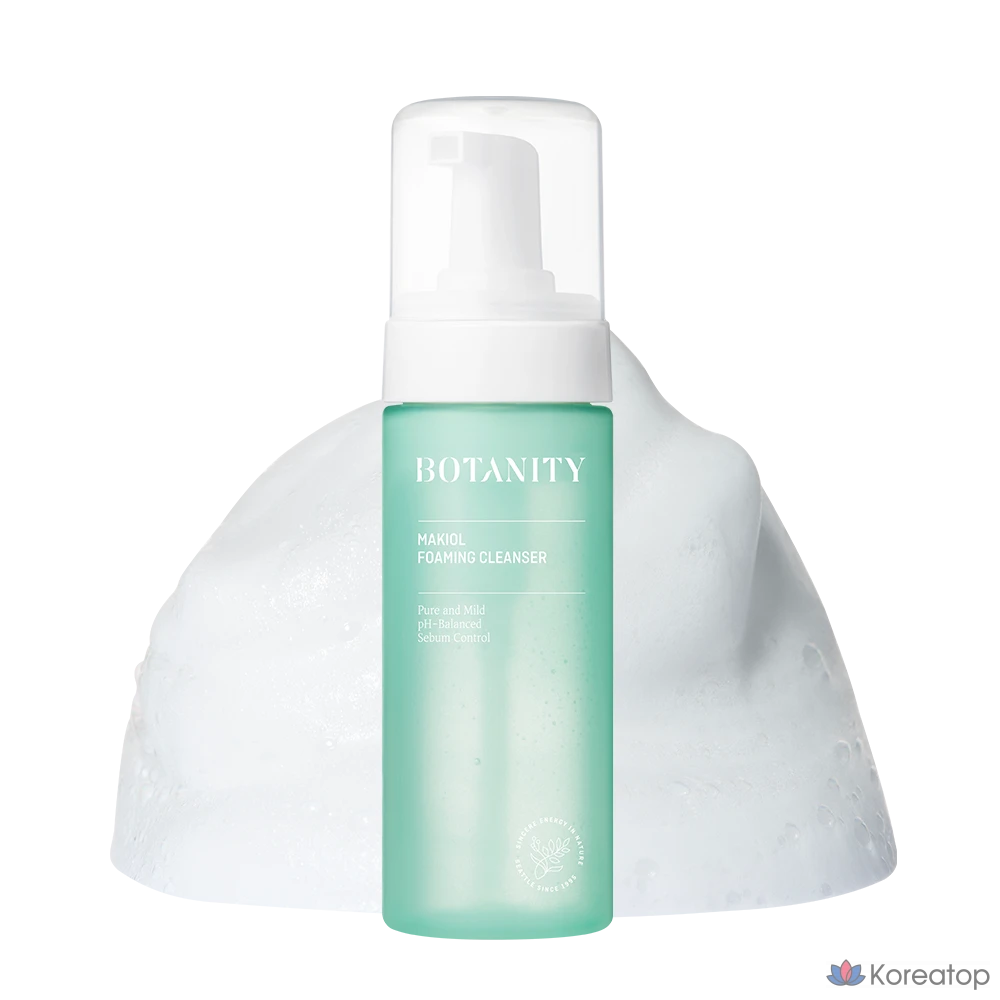 Пенящееся очищающее средство BOTANITY Macchiol, мягкое, слегка кислое очищающее средство, 150 мл, 1 шт.