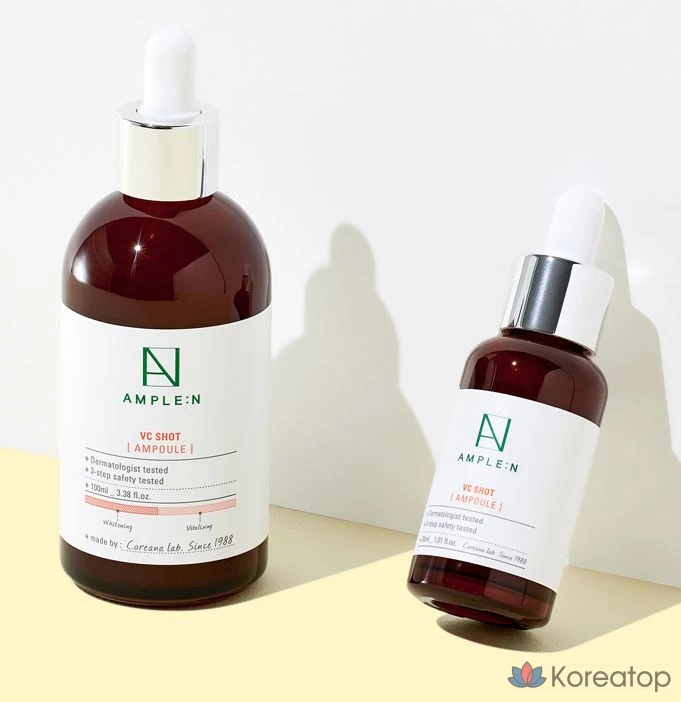 Витаминная ампула AMPLE:N VC Shot, 100 мл, 1 шт., фото 4