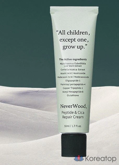 Восстанавливающий крем Beauty Recipe Neverwood Peptide &amp; Cica, 50 мл, 1 шт.