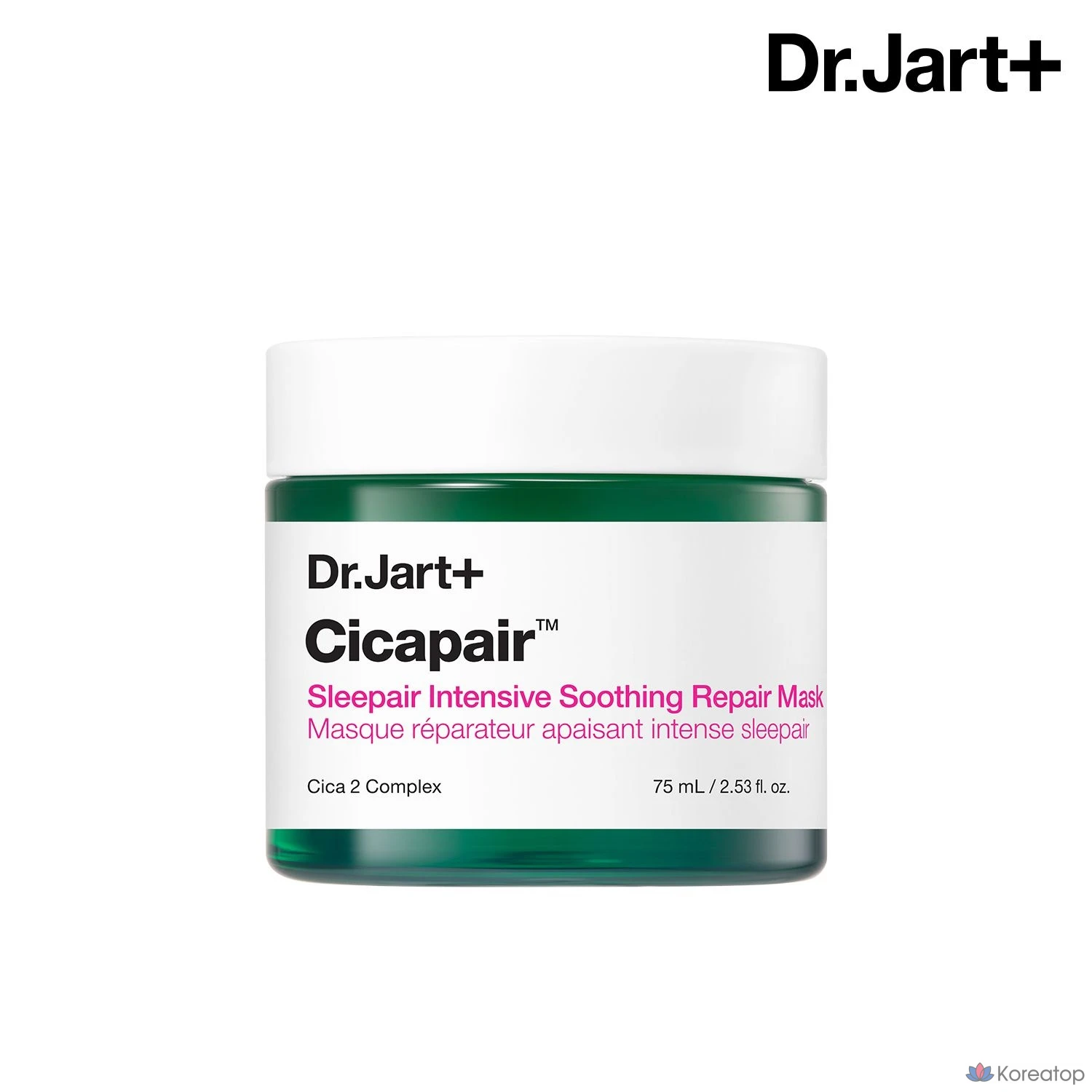 Тканевая маска для лица Dr. Jart+ Cicapair Sleepair Intensive Soothing Repair Mask, 75 мл, 1 шт.