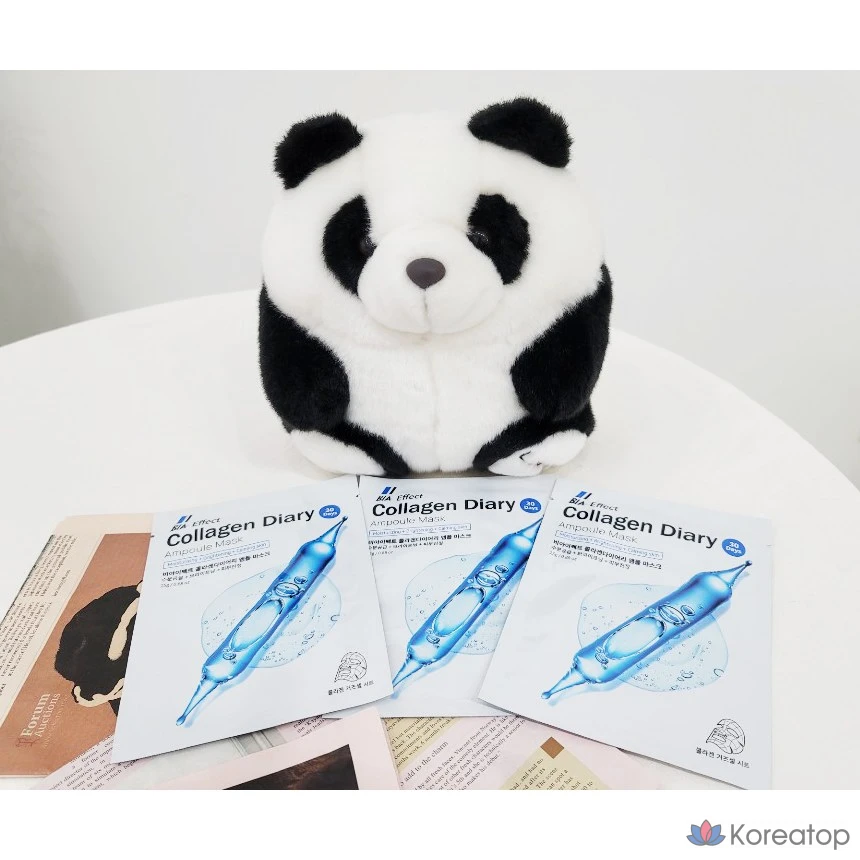 Ампуловые маски Wonjin с коллагеном, 1 упаковка, 30 штук., фото 4