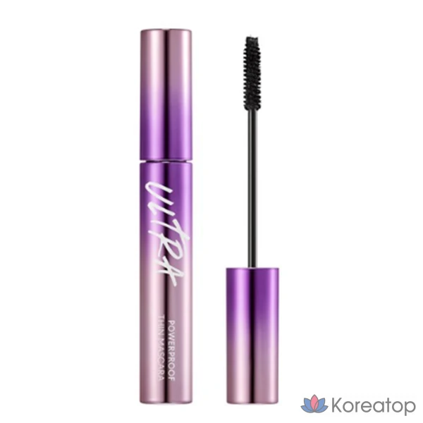 Missha Ultra Powerproof Thin Mascara Curl-Up Fixer, 9g, 1 шт.