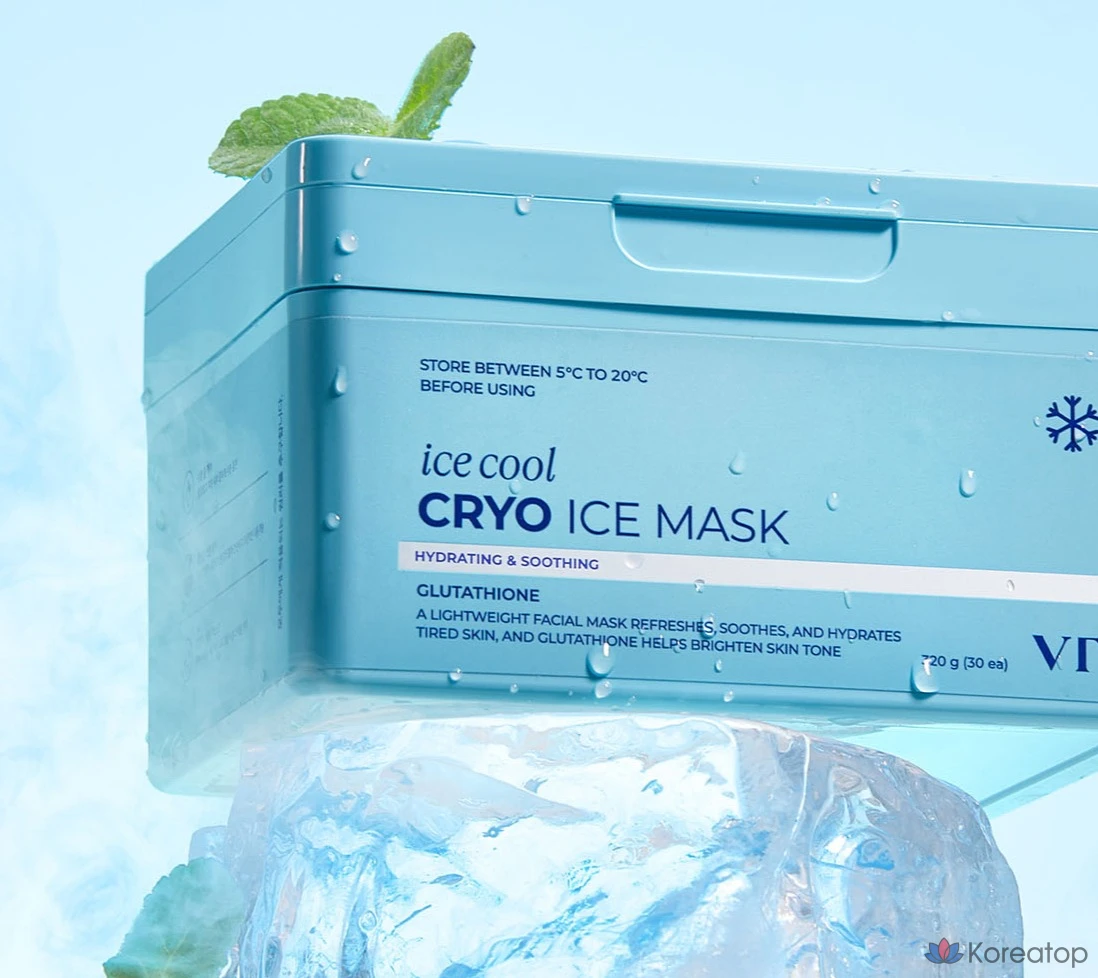 Тканевая маска для лица VT Cosmetics Crio Ice Mask, 30 шт., фото 4