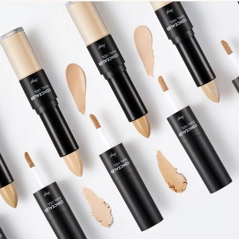 Консилер Dual Veil Ex The Face Shop, N203 Натуральный бежевый