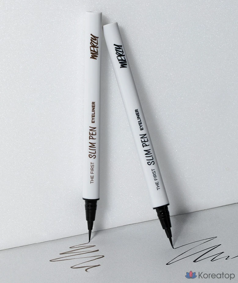 Подводка для глаз MERZY the First Slim Pen Eyeliner 0.45g, SP2 Choco Fudge, 1 шт.