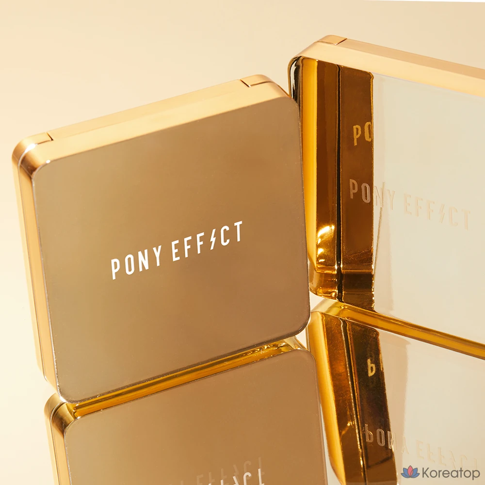 Кушон Pony Effect Coverstay Cushion Foundation EX (основа + рефил), оттенок Warm 21 Natural Ivory, 15 г + 15 г, 1 шт.