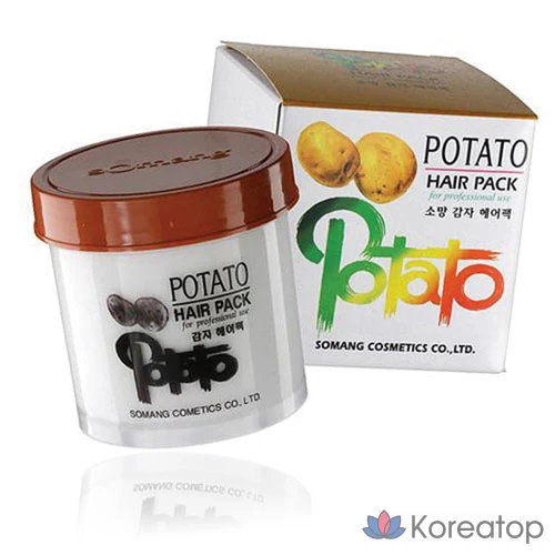 Набор для укладки волос Somang Wish Potato Hair Pack, 1 упаковка, 150 мл.