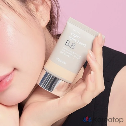 BB-крем Hanskin Super Light Touch SPF 50+ PA++++, цвет слоновой кости, 30 г, 1 шт., фото 3