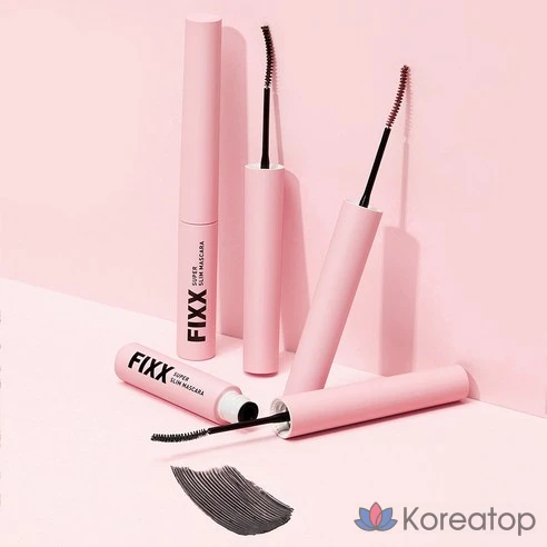 Тушь для ресниц So Natural Super Fix Slim оттенок 01 Deep Ash Black