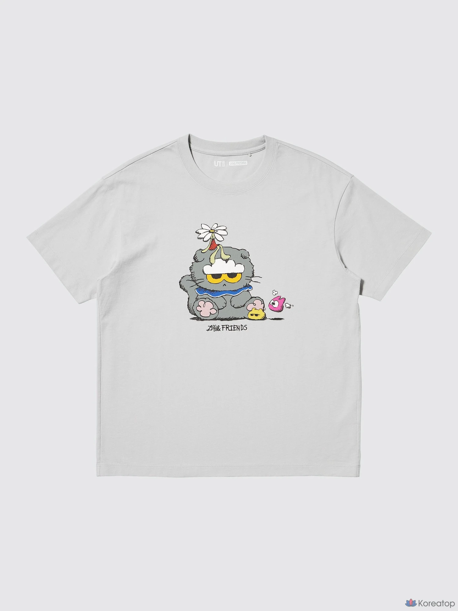 Футболка Uniqlo ZO&amp;FRIENDS UT Graphic T, черный