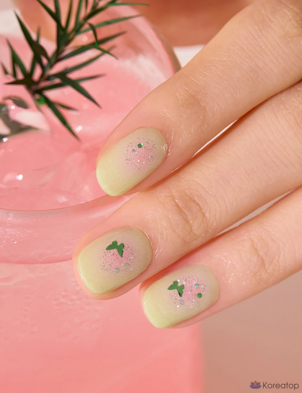 Гель-лак для ногтей Ohora Gel Strip Nail, оттенок Guava Glint, 1 шт., фото 4